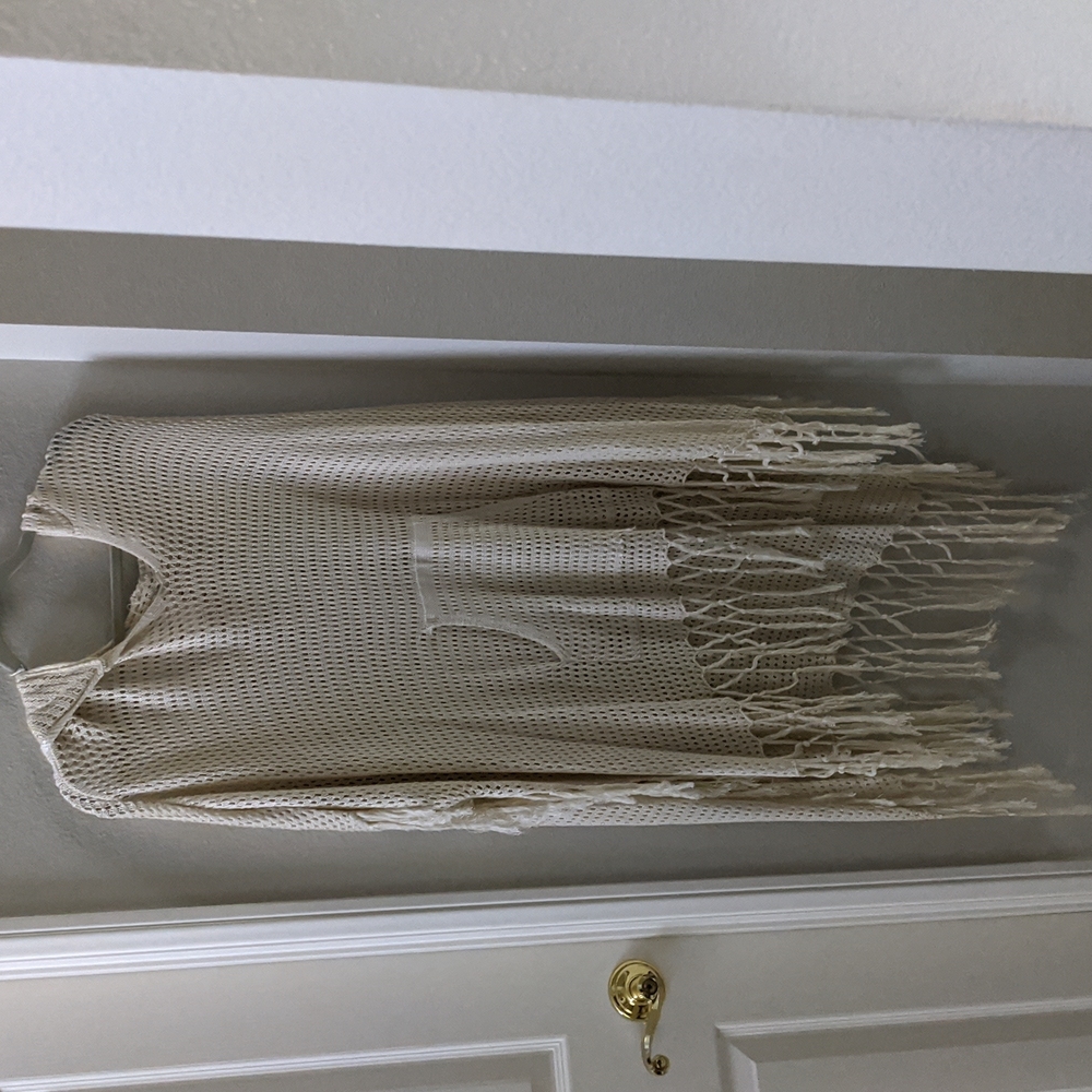 Hooded beach cover up